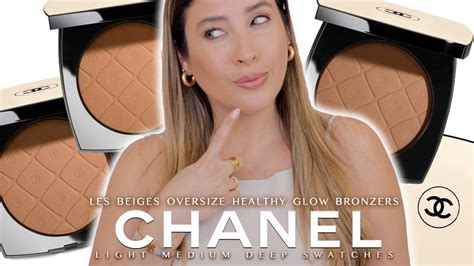 which chanel les beiges powder contains yellow gold undertones|chanel les beiges powder review.